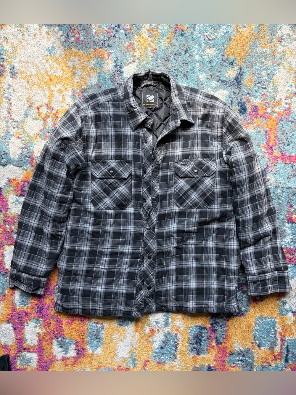 Y2K BC Clothing Co plaid Jacket